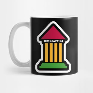 SCOTUS IS ILLIGITIMATE - Colors - Stickers - Front Mug